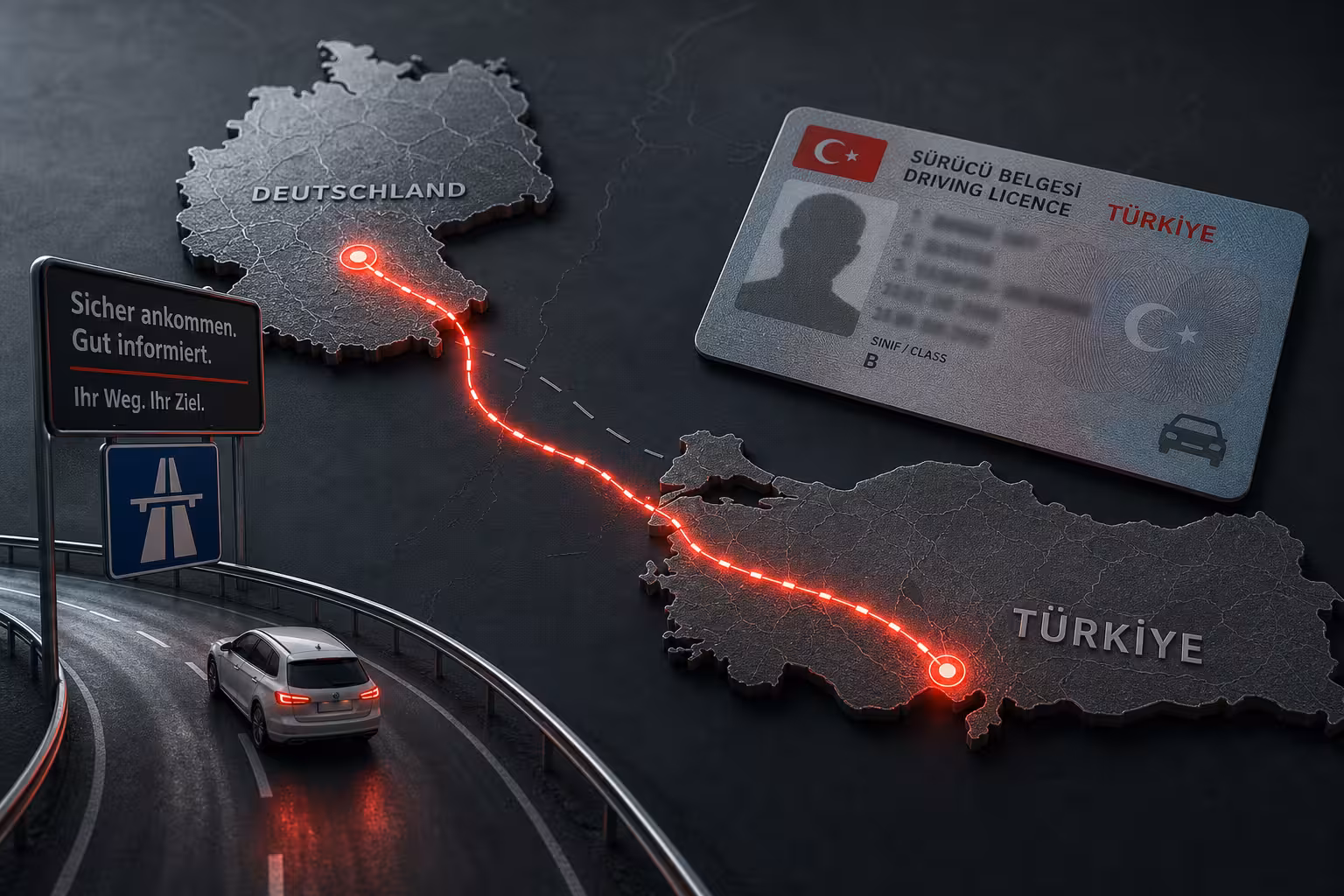 Türk ehliyetini Almanya'da kullanmak